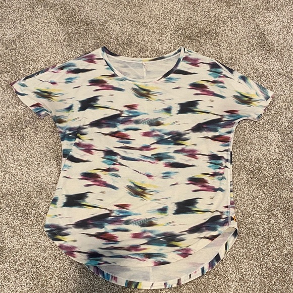 Lucy Colorful Abstract Women's Top - Picture 1 of 4